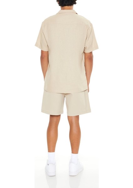 F21 Vented-Hem İpli Şort