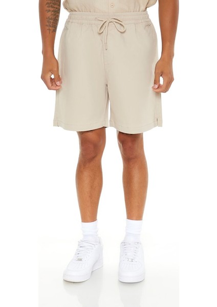 F21 Vented-Hem İpli Şort