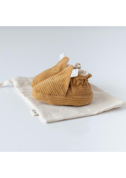 Kadife Patik - Kahve - Kaydırmaz Taban modelleri