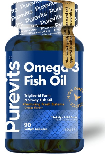 Advanced Omega-3 Fish Oil 90 Softgel