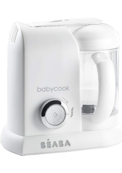 Babycook Solo 4'ü 1 Arada Bebek Maması Makinesi, Beyaz/gümüş