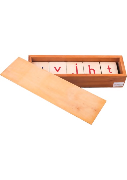 Montessori Alfabe - Küçük Harfler