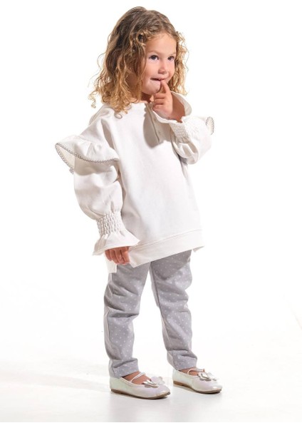 Alt Üst Kız Çocuk Gömlekli Takım modelleri