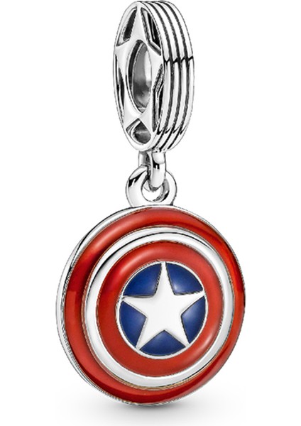 Captain America Shield Sallantılı Charm