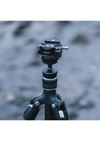 Falcam F38 Pro Quick Release Trigger Ball Head Tripod Başlık (320P) F38B4303