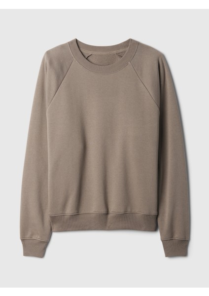 Kadın Kahverengi Vintage Soft Raglan Sweatshirt fiyatları