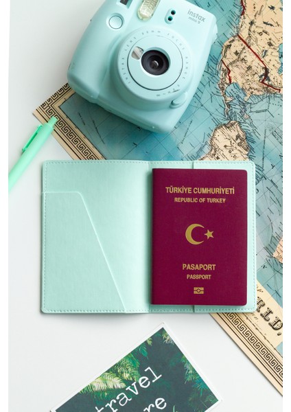 Pasaport Kılıfı Yeşil