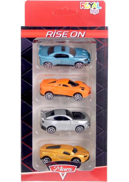 Nessiworld Rise On 4'lü Mini Araçlar
