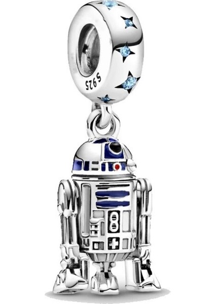 Star Wars Yıldız Savaşları R2-D2 Robot Sallantılı Charm