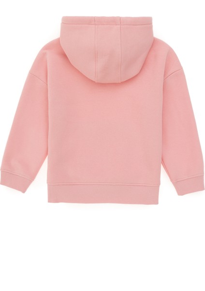 Kız Çocuk Pudra Sweatshirt 50297438-VR042