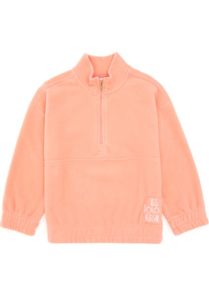Kız Çocuk Somon Sweatshirt 50298983-VR047
