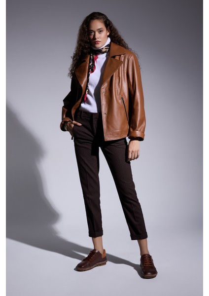 Esmeralda Hakiki Deri Kadın Loafer modelleri