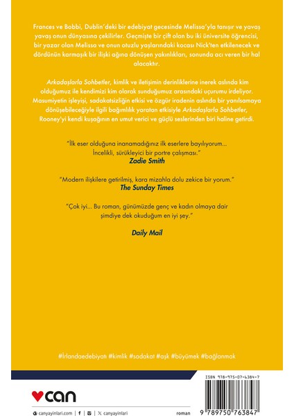 Arkadaşlarla Sohbetler - Sally Rooney modelleri