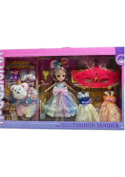Aksesuarlı Yanqıer Kolleksiyon Bebek 3969