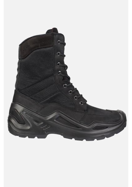 Deri Su Geçirmez Tactical Siyah Erkek Bot P3106NS