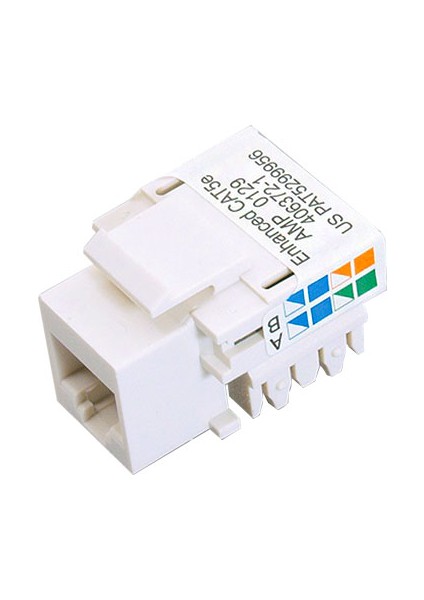 Rj 45 Şase Keystone Jack CAT5E-8P8C (4767) - NEF7505-8321