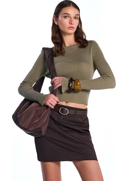 Haki Uzun Kol Fitilli Kazak fiyatları