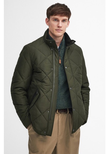 Winter Chelsea Kapitone Ceket SG71 Sage