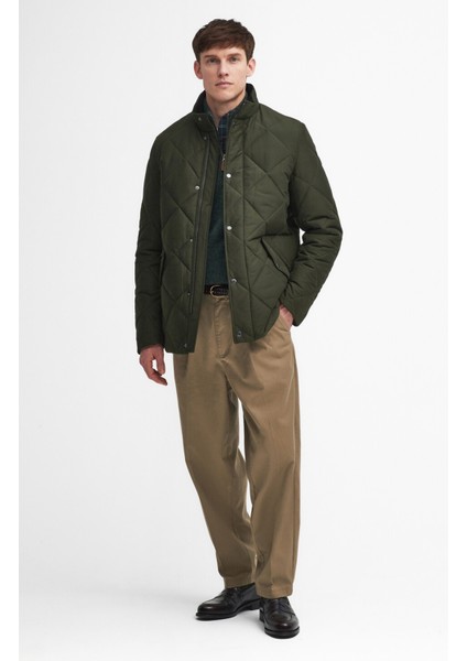 Winter Chelsea Kapitone Ceket SG71 Sage