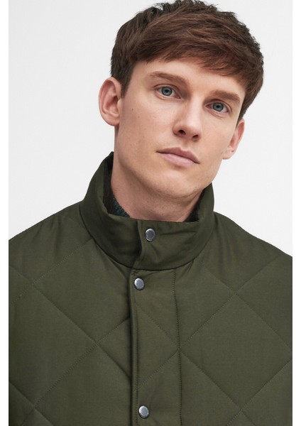 Winter Chelsea Kapitone Ceket SG71 Sage