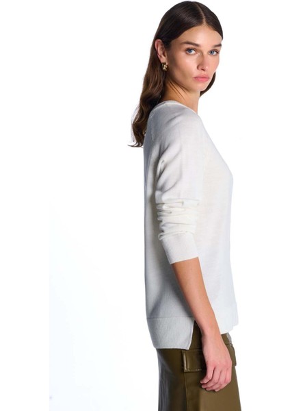 Kemik Bisiklet Yaka Kazak fiyatları