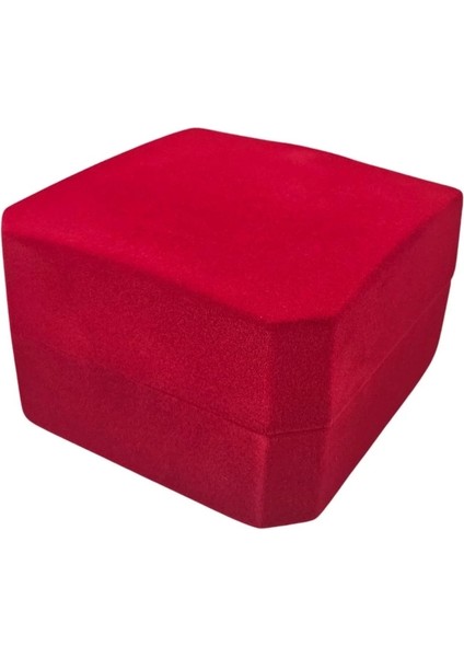 Yüksek Kelepçe& Bilezik Kutusu Kadife Kırmızı fiyatları