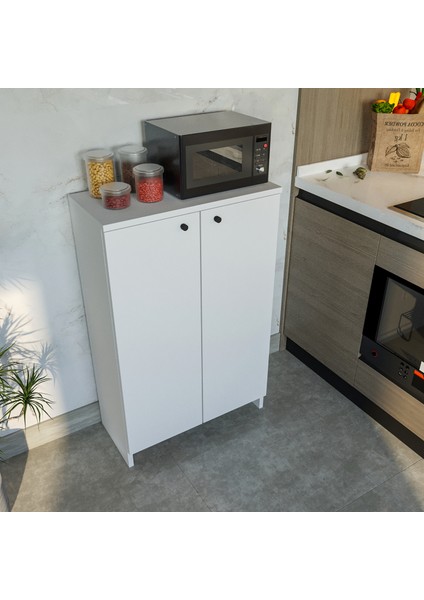 Mutfak Rafı Malzeme Dolabı 5 Raflı Mikrodalga Fırın Rafı Çok Amaçlı Çok Amaçlı Dolap Ayakkabılık Kiler Dolabı Banyo Dolabı Banyo Rafı