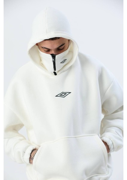 Kar Maskeli Oversize Unisex Sweatshirt
