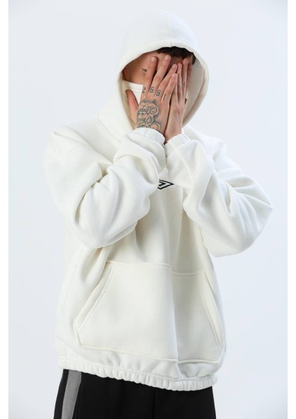 Kar Maskeli Oversize Unisex Sweatshirt