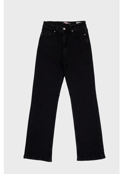 Siyah Relaxed Slim Jean