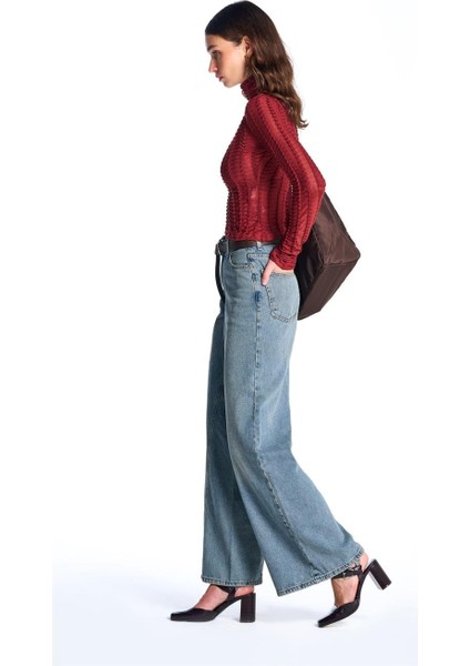 Mavi Palazzo Kesim Jean fiyatları