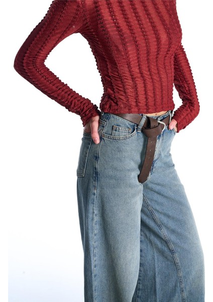 Mavi Palazzo Kesim Jean modelleri