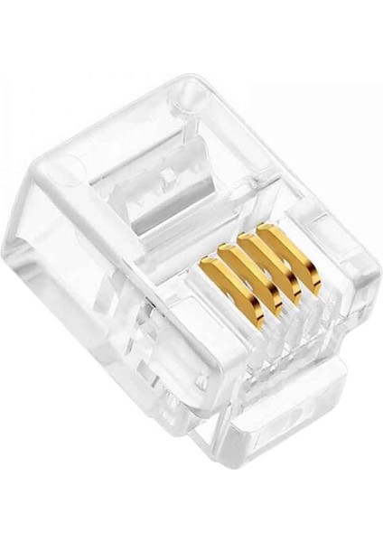 Telefon Soketi RJ11 6p/4c (100'lük Paket) (4767) - NEF6528-7032