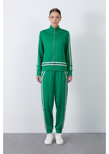 Çizgi Detaylı Yeşil Hırka fiyatları