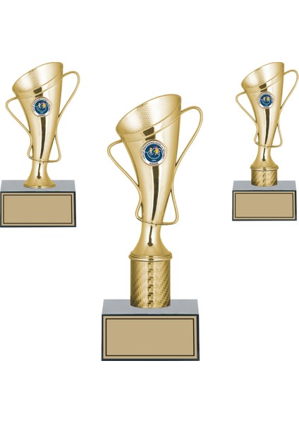 Kişiye Özel Kupa Takımı-Ödül Kupası-Turnuva Kupası 3'lü Takım GN137