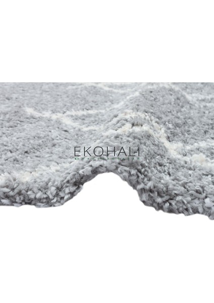 Loft Koleksiyonu Etnik Modern Halı LF01 Grey Cream