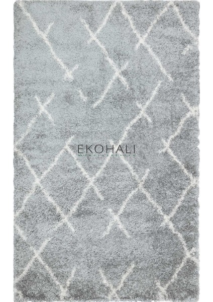 Loft Koleksiyonu Etnik Modern Halı LF01 Grey Cream