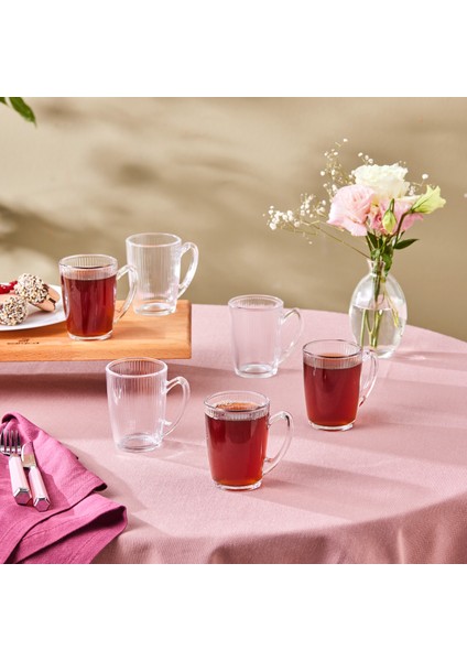 Edna 6'lı Çay Bardağı Seti 160 ml
