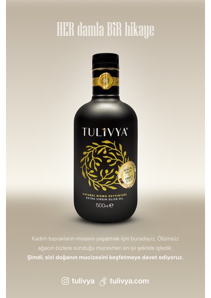 Memecik Erken Hasat Soğuk Sıkım Zeytinyağı 500ml