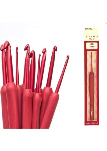 Etimo Red Tekli Tığ - Yüksek Kalite Tığ 6.50 mm