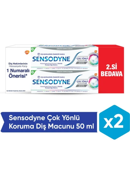 Çok Yönlü Koruma 50ML 1+1