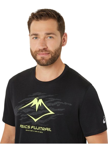 Fujitrail Erkek Siyah Günlük Stil T-Shirt 2011C981-002 indirimleri