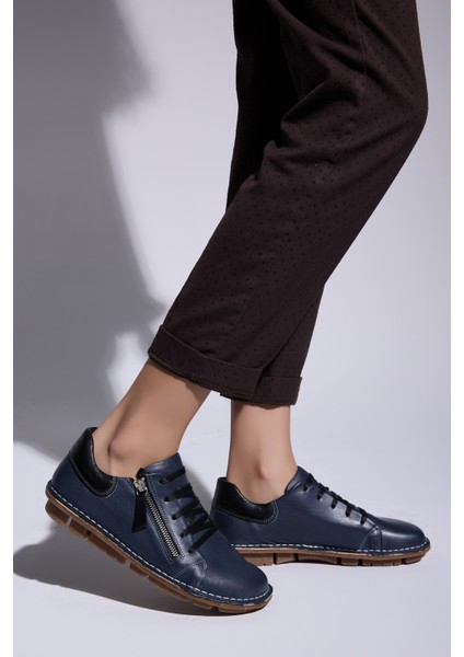 Esmeralda Hakiki Deri Kadın Loafer