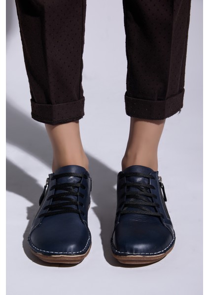 Esmeralda Hakiki Deri Kadın Loafer