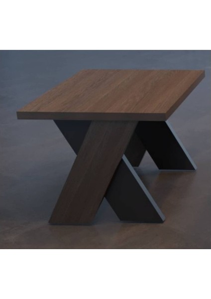 Omix Sehpa Balos-Koyu Meşe 65 cm
