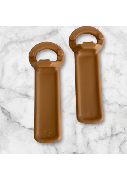 2 Adet Sert Plastik Konserve/ Kavanoz Açacağı-Mat Hardal Renkli fiyatları