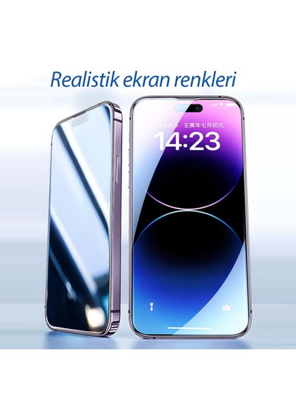 D+ Pro Toz Filtreli Privacy iPhone 12 Pro Max Ekran Koruyucu modelleri