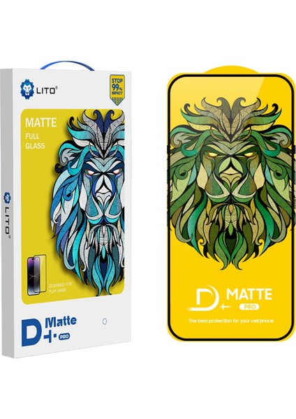 D+ Pro Mat iPhone 15 Ekran Koruyucu