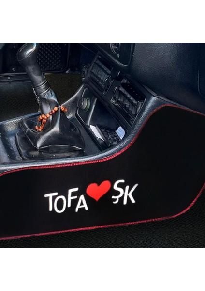 Tofaş Şahin Doğan Kartal Nakışlı Oto Halı Paspas | Tofaş Torpido Orta Konsol Kaplama Koruma Halısı