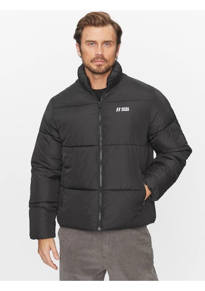Jjmax Puffer Jacket Erkek Şişme Mont Siyah 12238745 V2